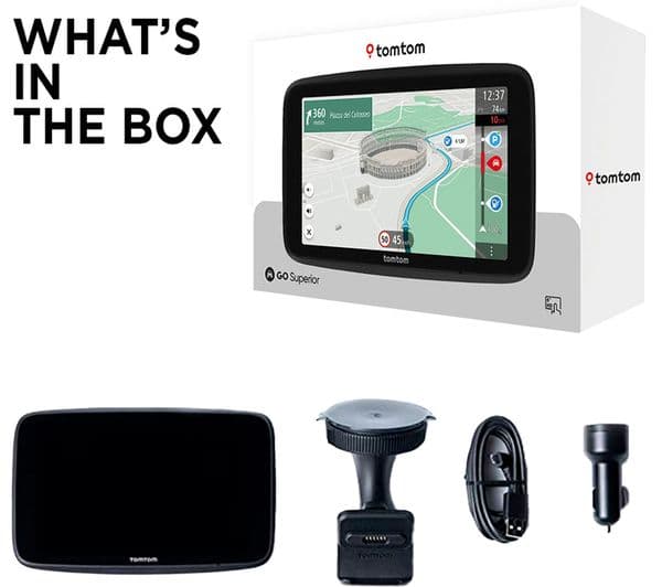 TOMTOM GO Superior 7" Sat Nav - Worldwide Maps - Image 3