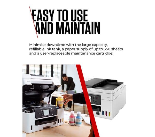 CANON MAXIFY GX4050 All-in-One Wireless Inkjet Printer with Fax - Image 6