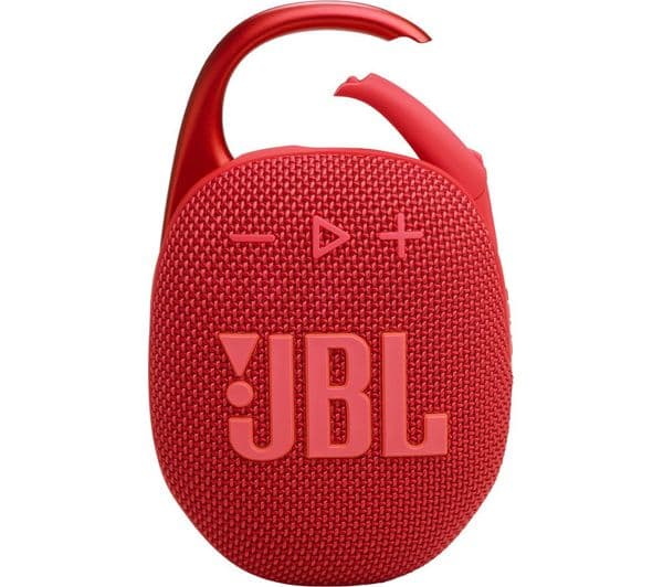 JBL Clip 5 Portable Bluetooth Speaker - Red - Image 7