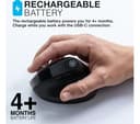 JLAB Jbuds Ergonomic Wireless Mouse Black thumbnail 4