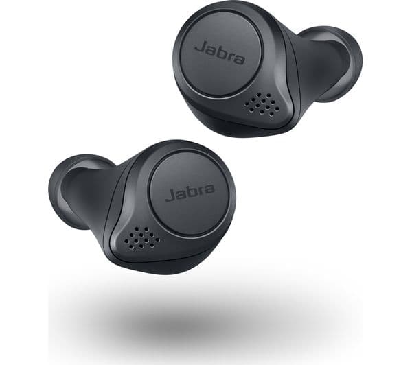 JABRA Elite Active 75T Wireless Bluetooth Noise-Cancelling Earbuds - Grey - Image 6