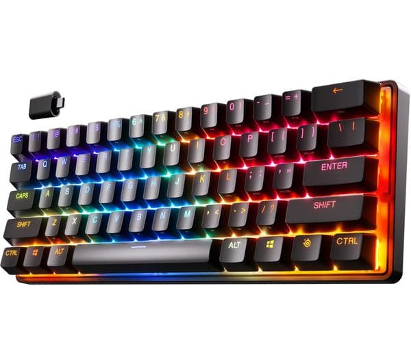 STEELSERIES Apex Pro Mini Wireless Mechanical Gaming Keyboard - Black - Image 1