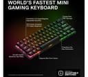 STEELSERIES Apex Pro Mini Wireless Mechanical Gaming Keyboard - Black thumbnail 6
