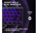 STEELSERIES Apex Pro Mini Wireless Mechanical Gaming Keyboard - Black thumbnail 2