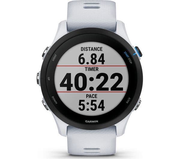 GARMIN Forerunner 255 Music Sports Watch - Whitestone, 46 mm - Image 3