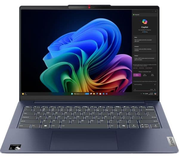 LENOVO IdeaPad Slim 5 14" Laptop, Copilot+ PC - Snapdragon X Plus, 512 GB SSD, Abyss Blue - Image 2