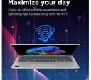 LENOVO IdeaPad Slim 5 14" Laptop, Copilot+ PC - Snapdragon X Plus, 512 GB SSD, Abyss Blue thumbnail 6