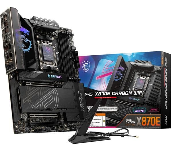 MSI MPG X870E Carbon WIFI AM5 Motherboard - Image 2