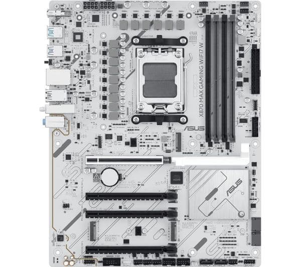 ASUS MAX GAMING WIFI7 X870 Motherboard White - Image 1