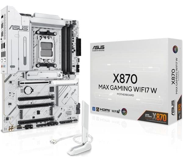 ASUS MAX GAMING WIFI7 X870 Motherboard White - Image 3