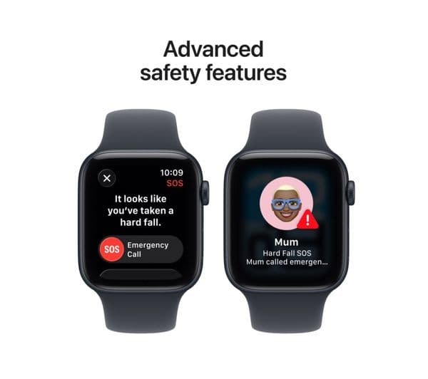 Apple Watch SE 3 Cellular Smartwatch 44mm Midnight - Image 7