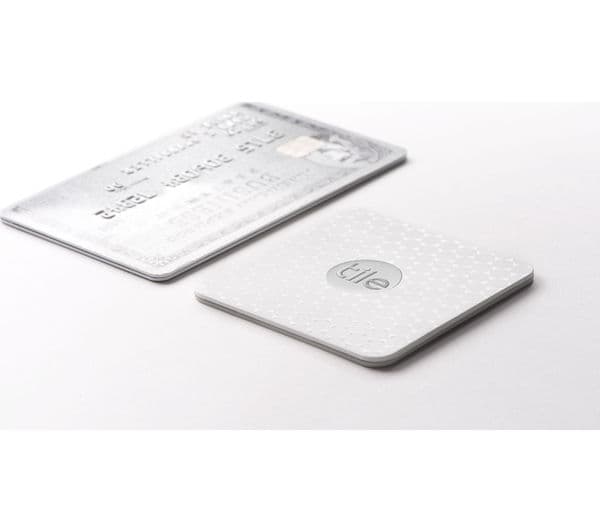 TILE Slim Bluetooth Tracker - 4 Pack, White - Image 4