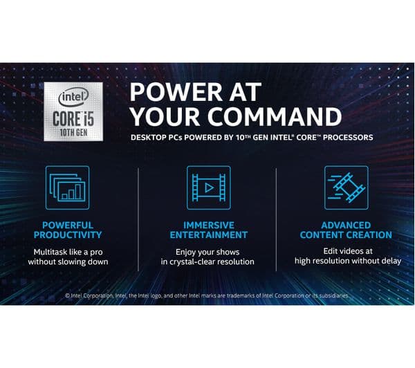 LENOVO IdeaCentre 3i Desktop PC - Intel® Core™ i5, 1 TB HDD & 128 GB SSD, Grey - Image 9