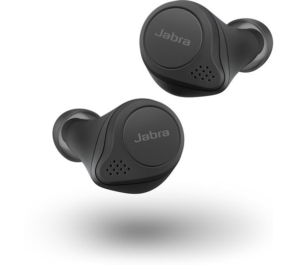 JABRA Elite 75T Wireless Charging Enabled Wireless Bluetooth Earphones - Black thumbnail 1