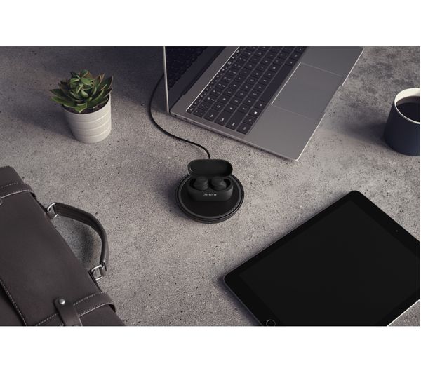 JABRA Elite 75T Wireless Charging Enabled Wireless Bluetooth Earphones - Black thumbnail 3