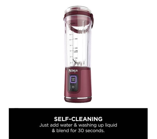 Ninja Blast BC151UKCR Cordless Blender - Cranberry - Image 9