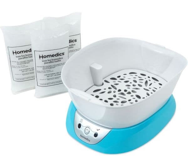 HOMEDICS Paraspa Plus Paraffin Bath - White & Blue - Image 1