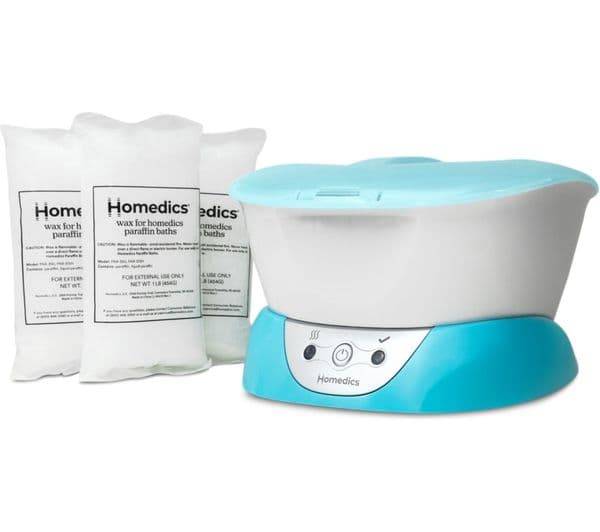 HOMEDICS Paraspa Plus Paraffin Bath - White & Blue - Image 3
