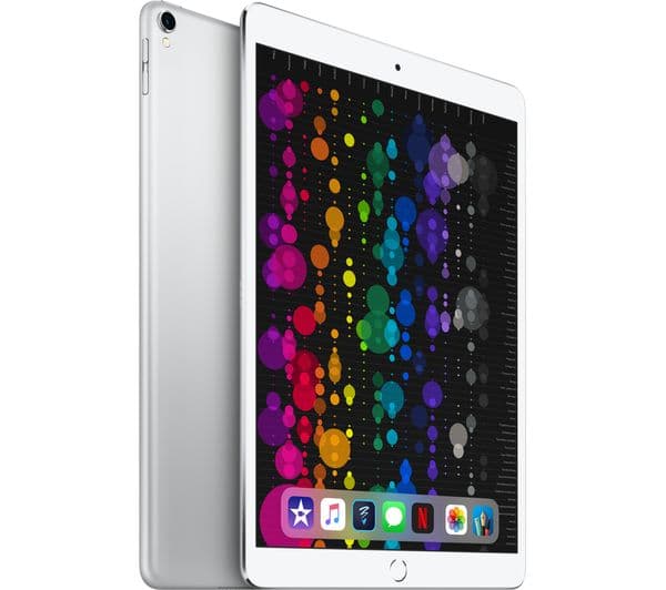 APPLE 10.5" iPad Pro Cellular (2017) - 64 GB, Silver - Image 1