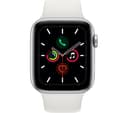 APPLE Watch Series 5 Cellular - Silver Aluminium with White Sports Band, 40 mm thumbnail 2