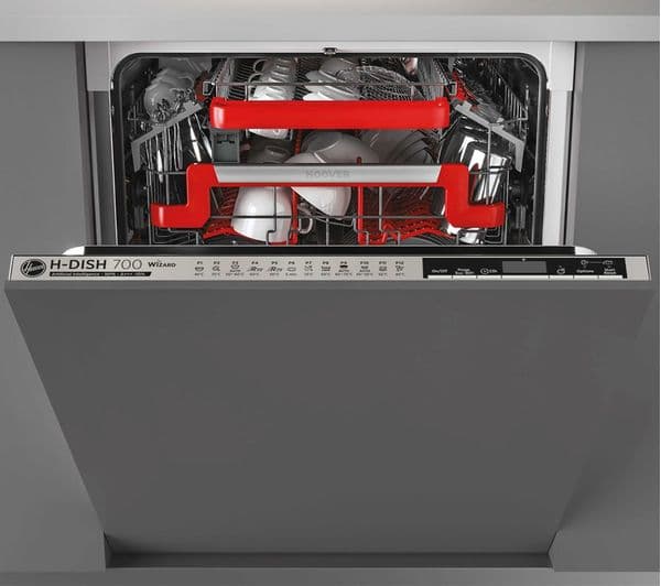 HOOVER H-DISH 700 HDIN4S613PS Full-size Fully Integrated WiFi-enabled Dishwasher - Image 1
