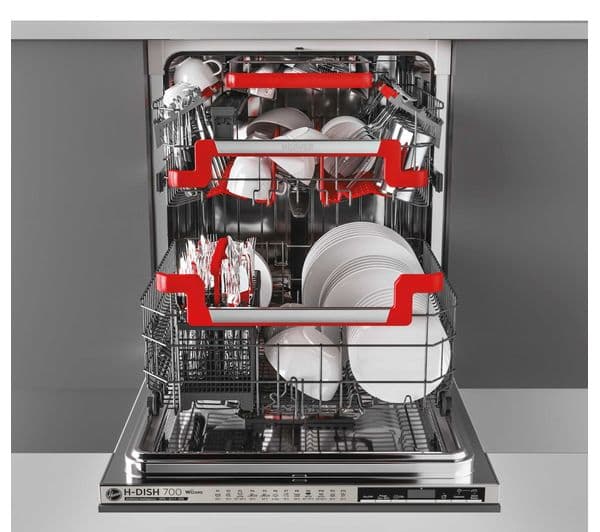 HOOVER H-DISH 700 HDIN4S613PS Full-size Fully Integrated WiFi-enabled Dishwasher - Image 3