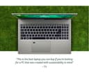 ACER Aspire Vero AV15-53 15.6" Laptop - Intel® Core™ i5, 512 GB SSD, Grey thumbnail 4