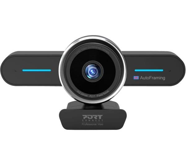 PORT DESIGNS 902003 4K Webcam Black - Image 1