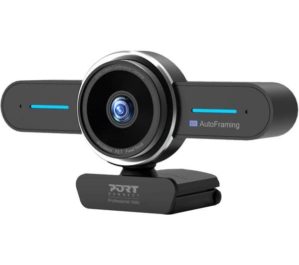 PORT DESIGNS 902003 4K Webcam Black - Image 5