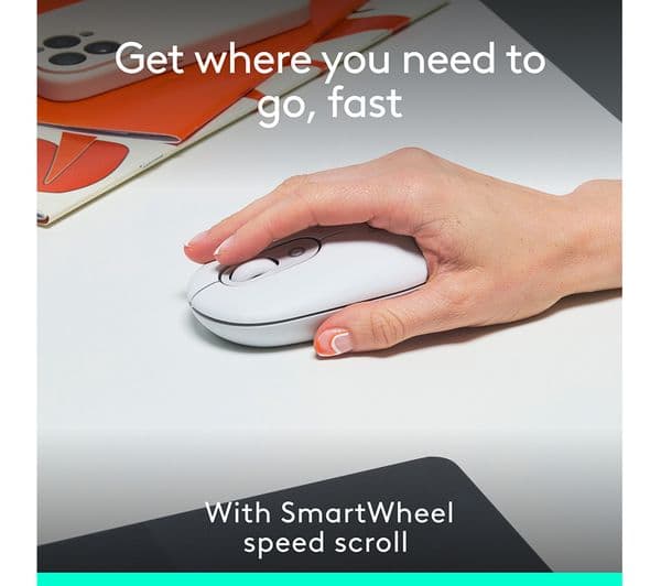 Logitech Pop Icon Mouse White - Image 3