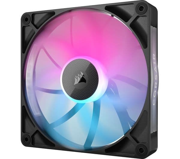 CORSAIR iCUE Link RX RGB 140mm Case Fan Twin Pack Black - Image 2