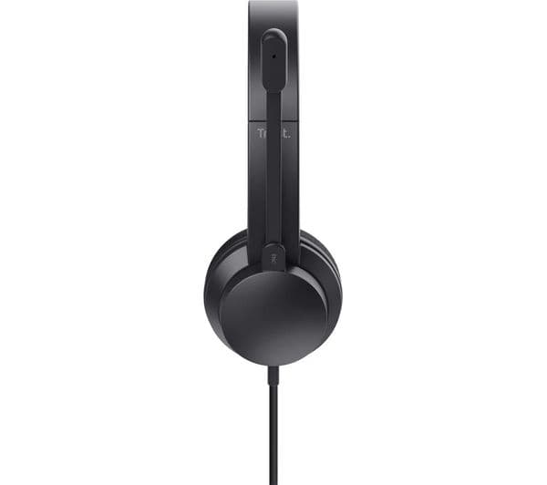 TRUST Ayda Headset with Noise-Cancelling Microphone - Black - Image 2