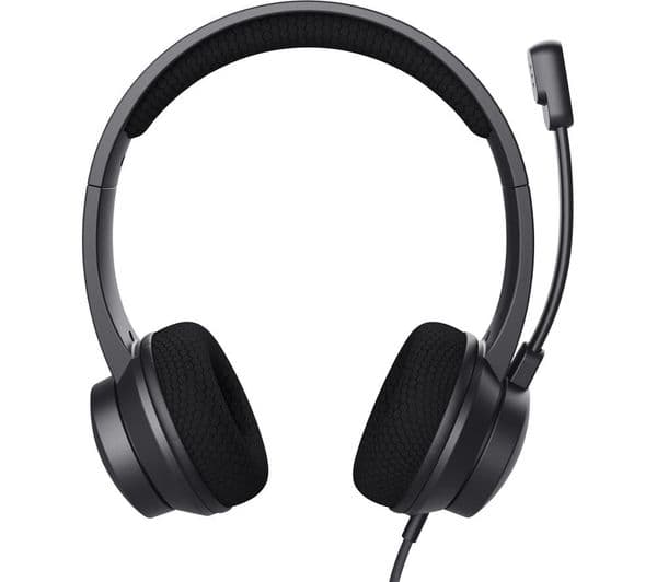 TRUST Ayda Headset with Noise-Cancelling Microphone - Black - Image 4