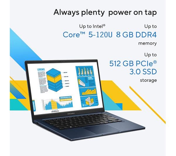 ASUS Vivobook 14 X1404VA Intel Core 5 8GB 512GB Silver - Image 8