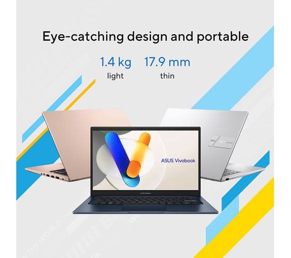 ASUS Vivobook 14 X1404VA Intel Core 5 8GB 512GB Silver - Image 10