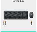 LOGITECH MK250 Wireless Keyboard & Mouse Set - Graphite thumbnail 2