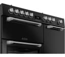 LEISURE PR100F530K 100 cm Dual Fuel Range Cooker - Black thumbnail 3