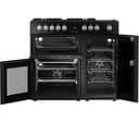 LEISURE PR100F530K 100 cm Dual Fuel Range Cooker - Black thumbnail 5