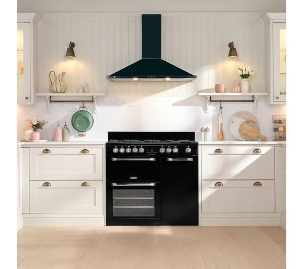 LEISURE PR100F530K 100 cm Dual Fuel Range Cooker - Black - Image 8