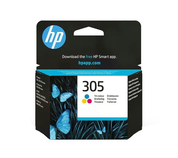 HP 305 Original Tri-colour Ink Cartridge - Image 1