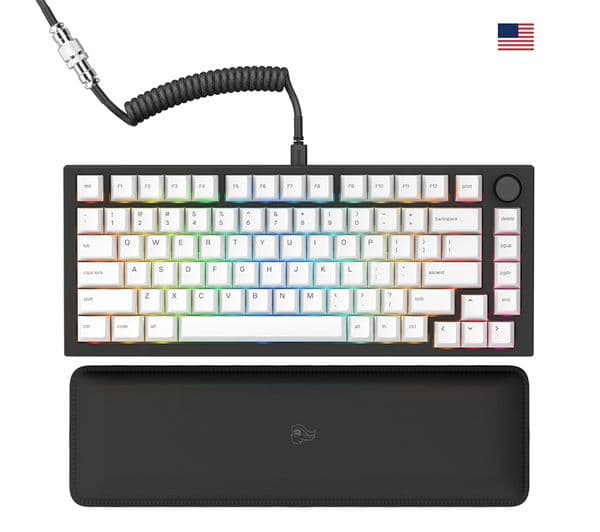 Glorious GMMK Pro 75% Keyboard Black - Image 2