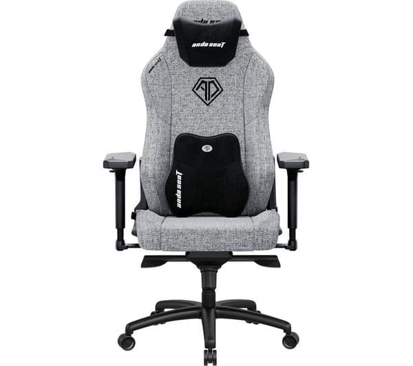 ANDASEAT Phantom Series Gaming Chair - XL, Grey - Image 1
