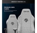 ANDASEAT Phantom Series Gaming Chair - XL, Grey thumbnail 8