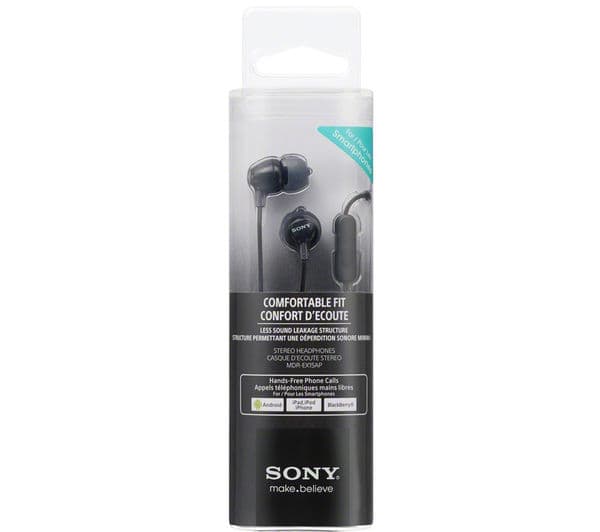 Sony EX15APB Headphones Black - Image 2