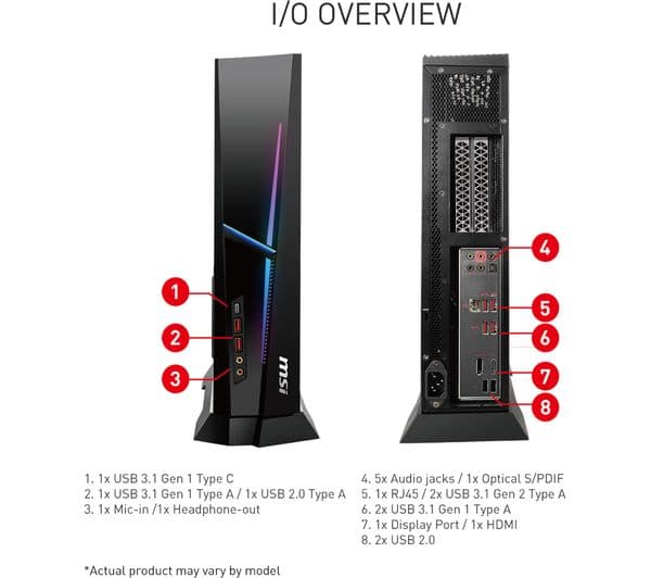 MSI Trident X Plus Intel® Core™ i7 RTX 2080 Gaming PC - 1 TB HDD & 256 GB SSD - Image 2