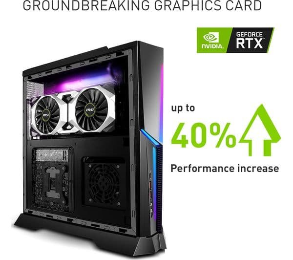 MSI Trident X Plus Intel® Core™ i7 RTX 2080 Gaming PC - 1 TB HDD & 256 GB SSD - Image 3