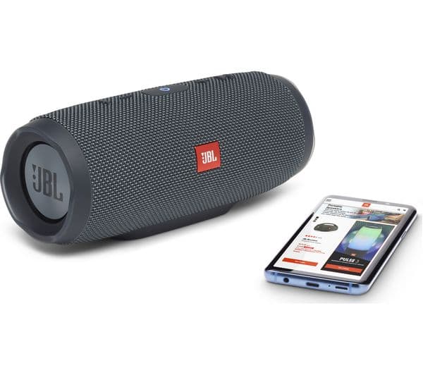 JBL Charge Essential Portable Bluetooth Speaker - Gun Metal - Image 2