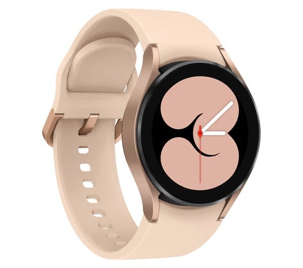 SAMSUNG Galaxy Watch4 4G with Bixby & Google Assistant - Pink Gold, 40 mm - Image 8