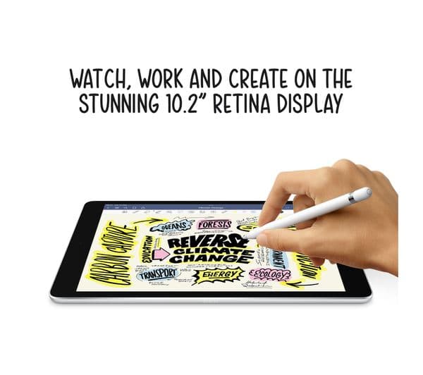 Apple iPad 10.2 Inch 9th Gen 2021 64GB WiFi Tablet  - Space Grey - Image 4