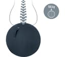 LEITZ Ergo Cosy Sitting Ball - Grey thumbnail 4